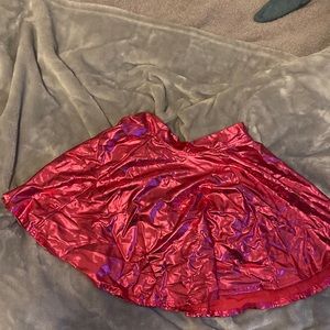 SELLING ASAP pink iridescent skirt!